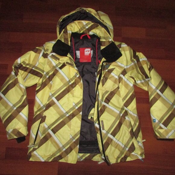 ORAGE Plaid Snowboarding Ski Jacket - Small - Picture 3 of 14